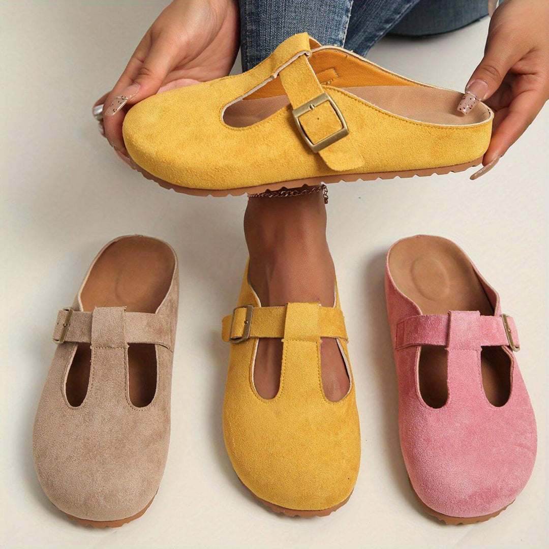 Sarah  - Closed Toe Slip-On Clogs