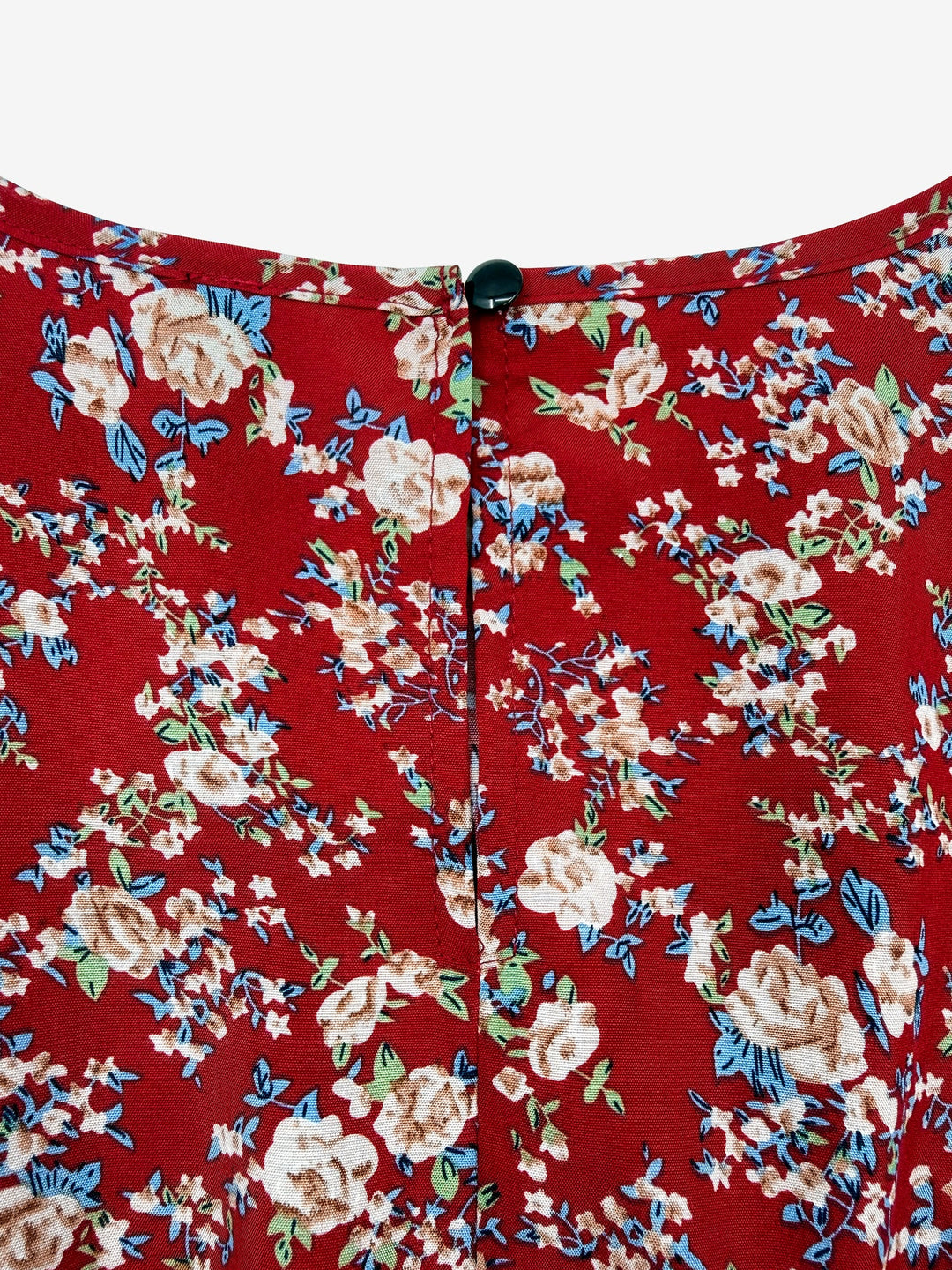 Terri  - Floral Midi Summer Dress Vacation Wear