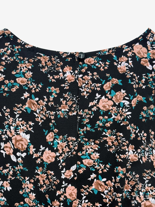 Terri  - Floral Midi Summer Dress Vacation Wear