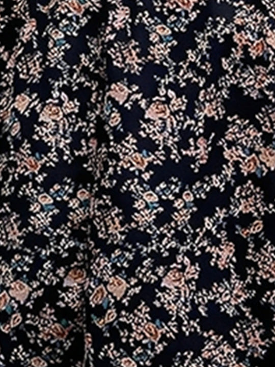 Terri  - Floral Midi Summer Dress Vacation Wear