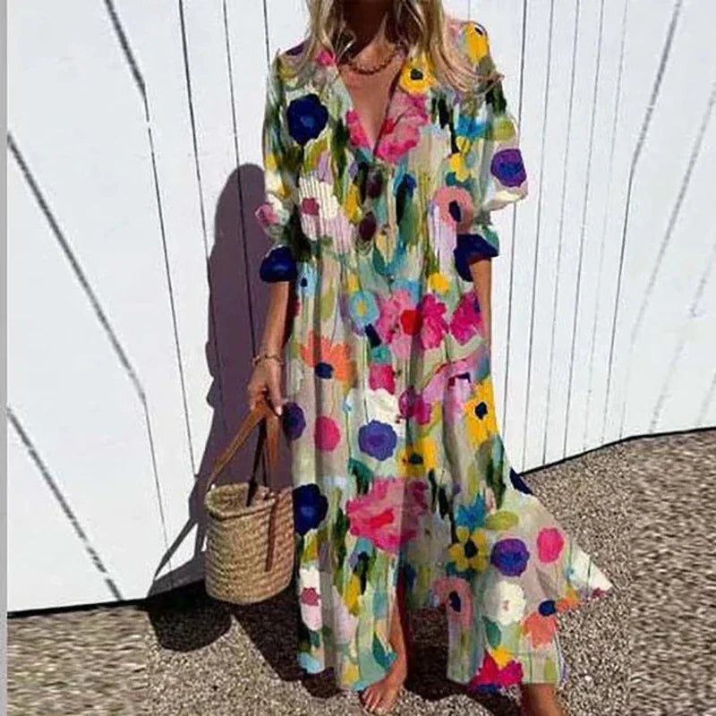 Thelma  - Floral Maxi Dress