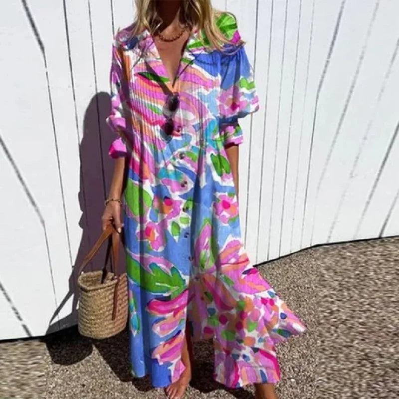 Thelma  - Floral Maxi Dress