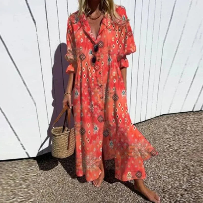 Thelma  - Floral Maxi Dress