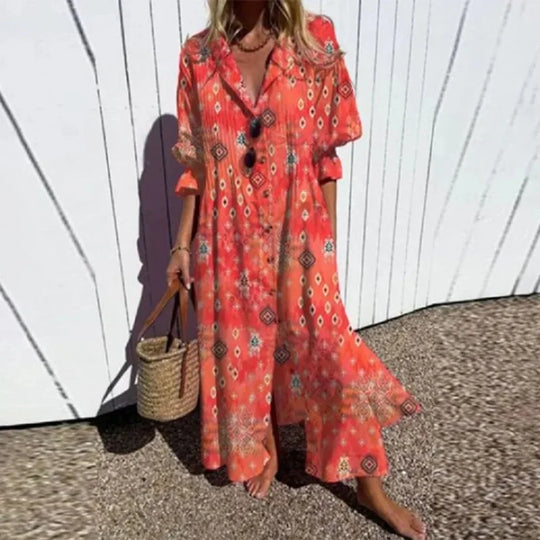 Thelma  - Floral Maxi Dress