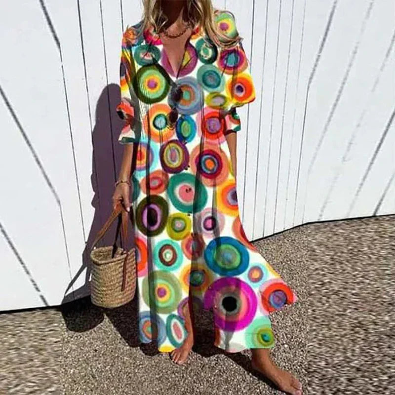 Thelma  - Floral Maxi Dress