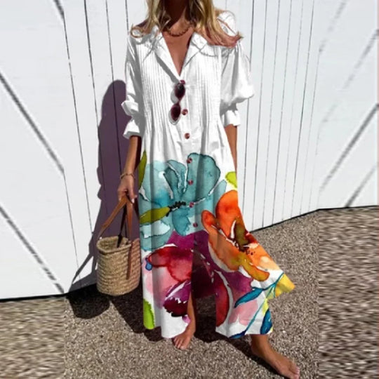 Thelma  - Floral Maxi Dress
