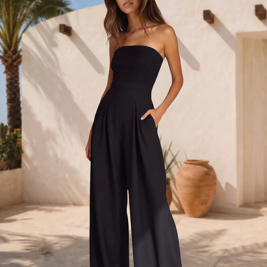 Victoria  - Strapless Wide-Leg Women&