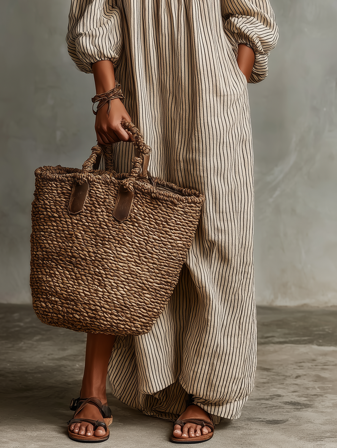 Wanda  - Off-Shoulder Maxi Dress Beach Outings