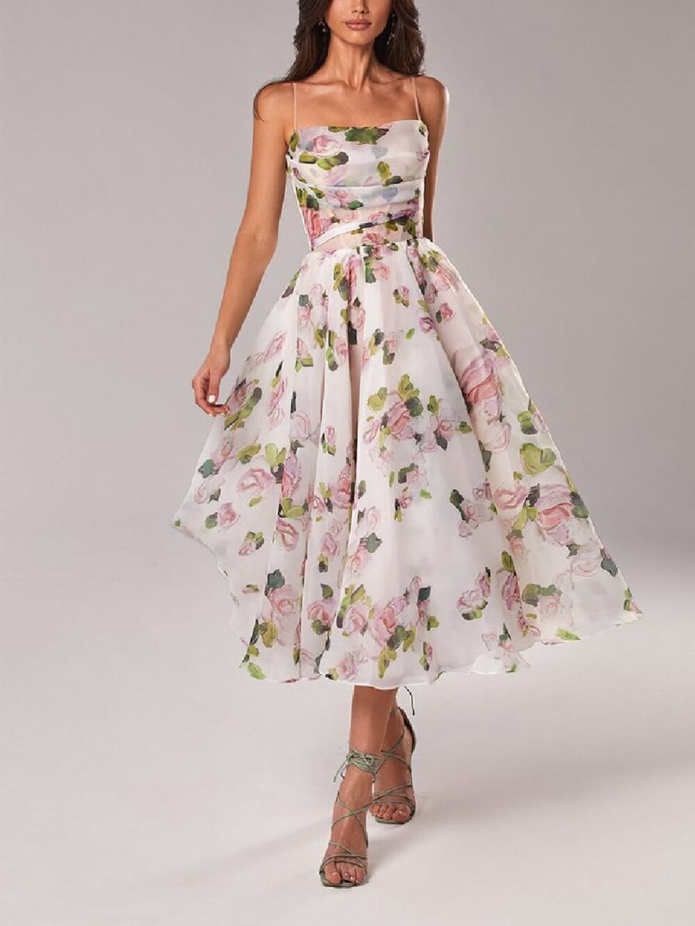 Winifred  - Floral Midi Dress