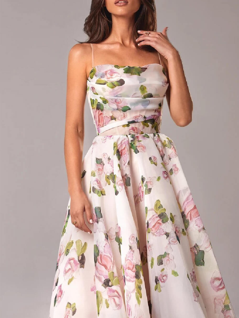 Winifred  - Floral Midi Dress