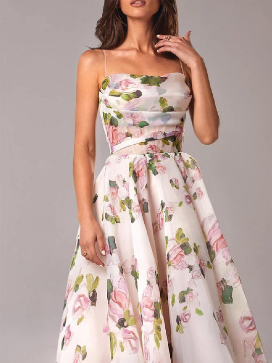 Winifred  - Floral Midi Dress