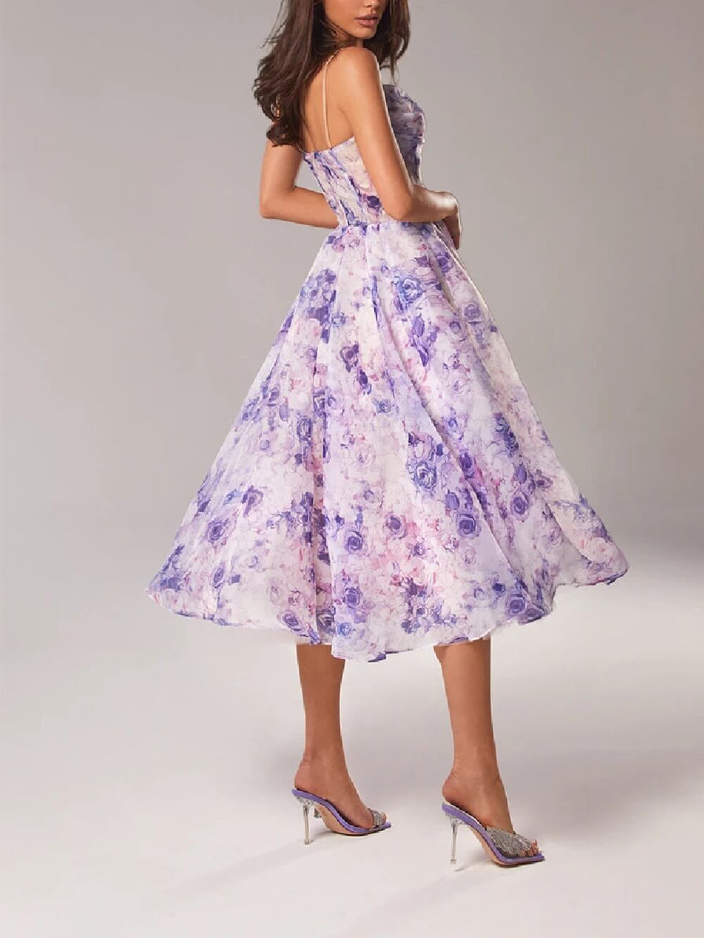 Winifred  - Floral Midi Dress