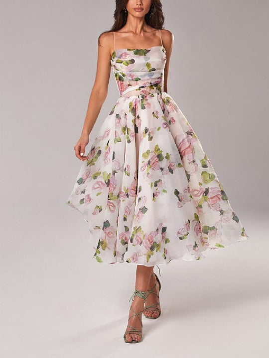 Winifred  - Floral Midi Dress