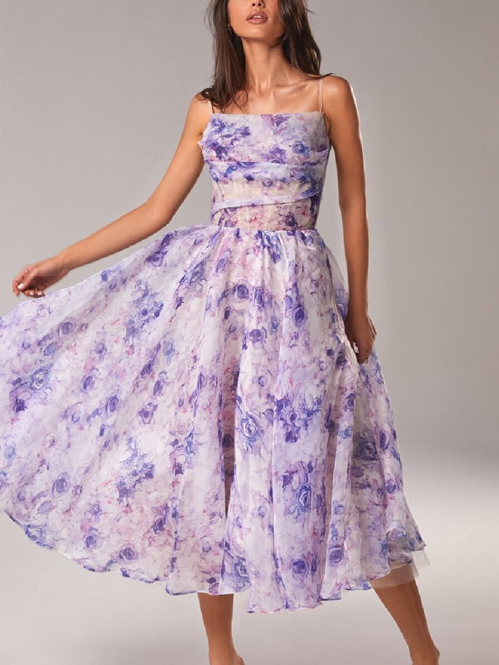 Winifred  - Floral Midi Dress