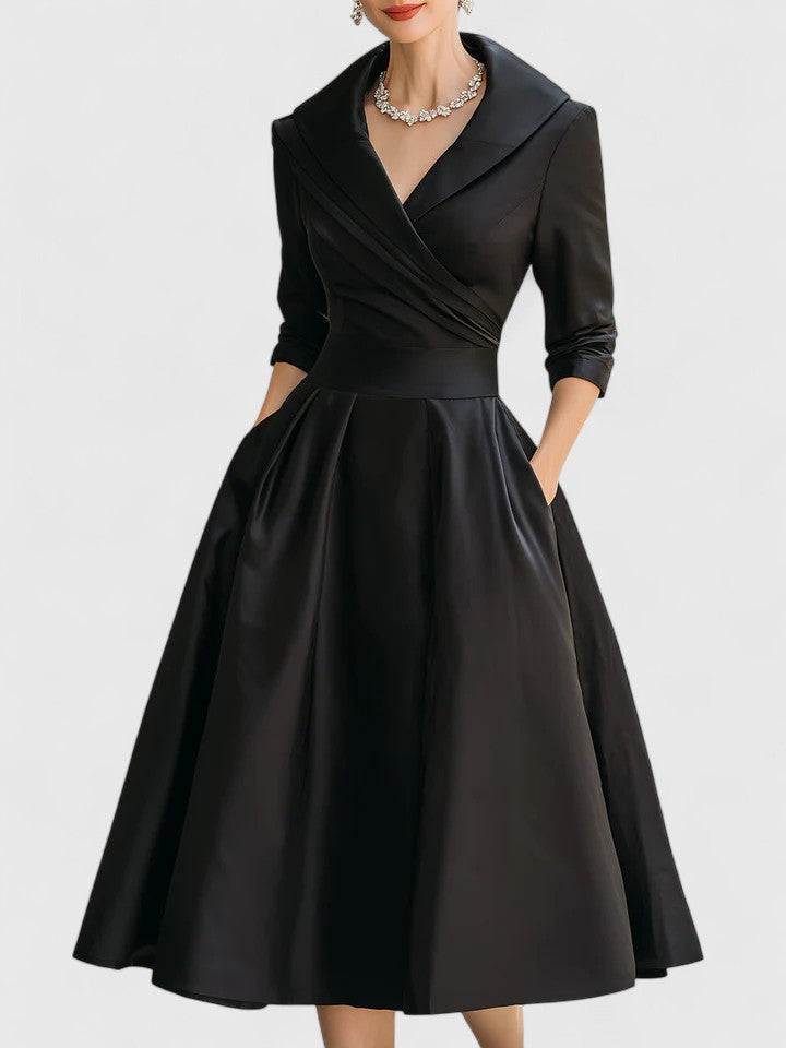 women midi dress in blue for casual outings 0