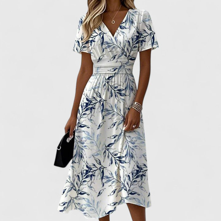 women summer dress in blue for casual outings 1