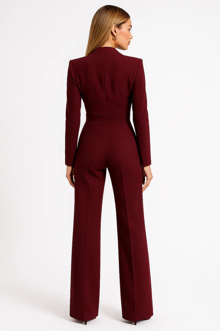 women jumpsuit in black for formal occasions 2