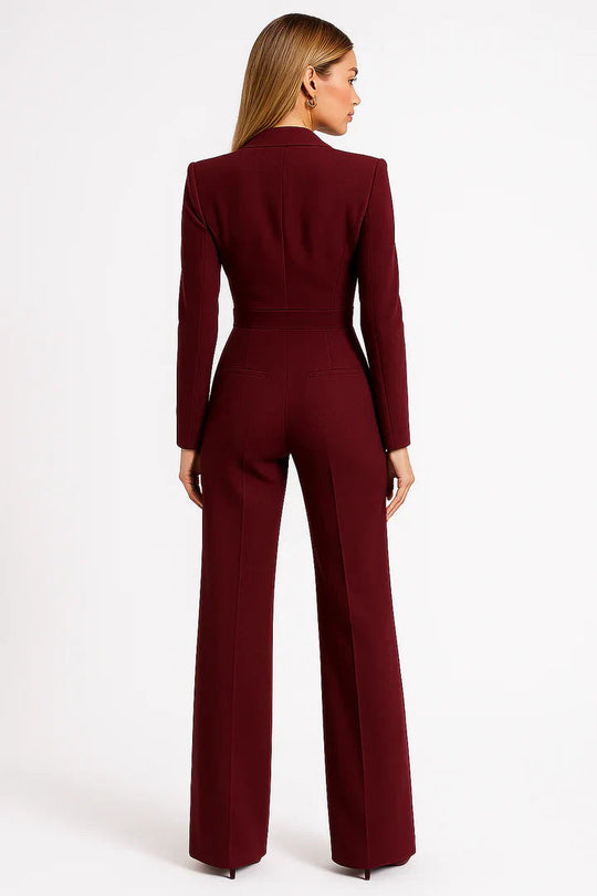women jumpsuit in black for formal occasions 2